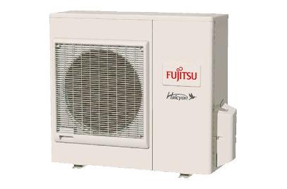 Fujitsu - Ductless Mini-Split Systems 24K, 20.0 SEER, Outdoor Heat Pump, Multi-Zone, 208/230V, R410A