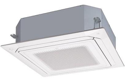 Fujitsu - Ductless Mini-Split Systems 42K, Indoor Ceiling Cassette, Single-Zone, 208/230V, R410A