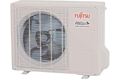 Fujitsu - Ductless Mini-Split Systems 24K, Up to 19.0 SEER, Outdoor Heat Pump, Single-Zone, 208/230V, R410A