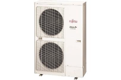 Fujitsu - Ductless Mini-Split Systems 48K, 16.6 SEER, Outdoor Heat Pump, Single-Zone, 208/230V, R410A